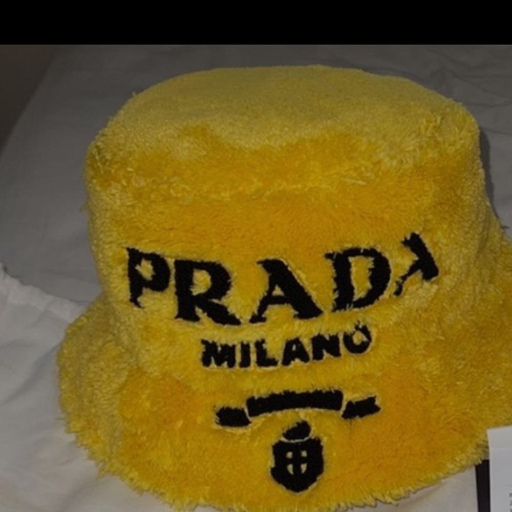 Terry cloth Prada hat